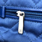 CHANEL AS3260 24A CHANEL22 ロゴパッチワーク ショルダーバック 肩掛けバック 斜め掛けバッグ ショルダーバッグ デニム レディース ブルー