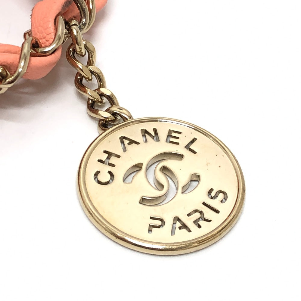 CHANEL AS3260 マトラッセ シャネル22 スモール カバン ハンドバッグ チェーン ショルダーバッグ キャビアスキン レディース コーラルピンク ピンク