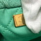 CHANEL AS3260 Matelasse Chanel 22 Small Chain Shoulder Bag/Handbag in Denim, Turquoise and Green