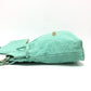 CHANEL AS3260 Matelasse Chanel 22 Small Chain Shoulder Bag/Handbag in Denim, Turquoise and Green