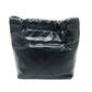 CHANEL AS3980 Chanel 22 Mini 2-Way Chain Bag Shoulder Bag Leather Women's Silver Hardware Black
