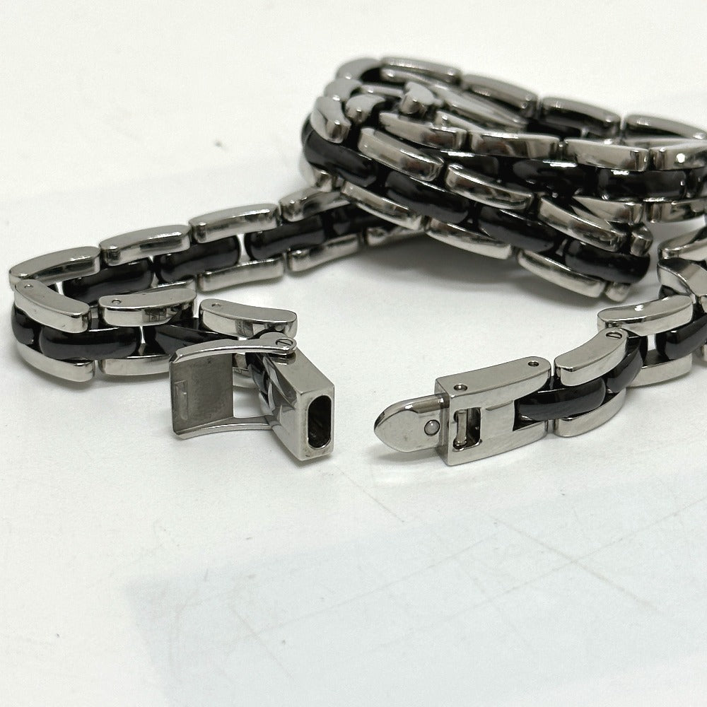 CHANEL H3058 ウォッチ プルミエール トリプルブレスレット ベゼルダイヤ 腕時計 SS レディース ブラック