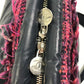 CHANEL A57586 Shoulder Bag, Coconneige, Waist Bag, Fringe Belt Bag, Shoulder Bag, Body Bag, Nylon, Women's, Navy