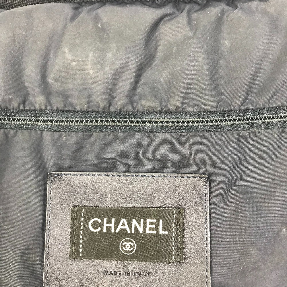 CHANEL A57586 Shoulder Bag, Coconneige, Waist Bag, Fringe Belt Bag, Shoulder Bag, Body Bag, Nylon, Women's, Navy