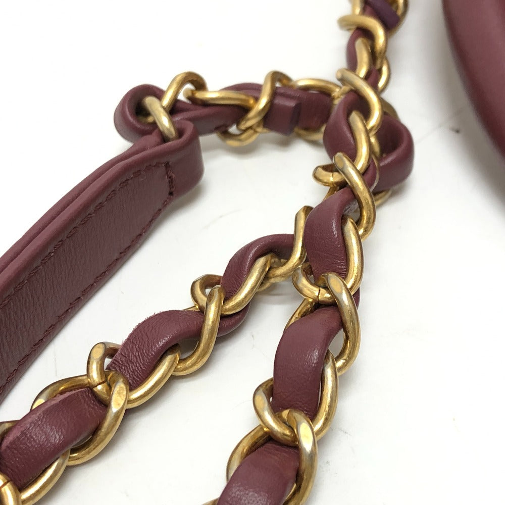CHANEL ボア ココハンドル 2WAY 2WAYバッグ カバン バッグ ショルダーバッグ ハンドバック 斜め掛け ハンドバッグ ムートン レディース ワインレッド