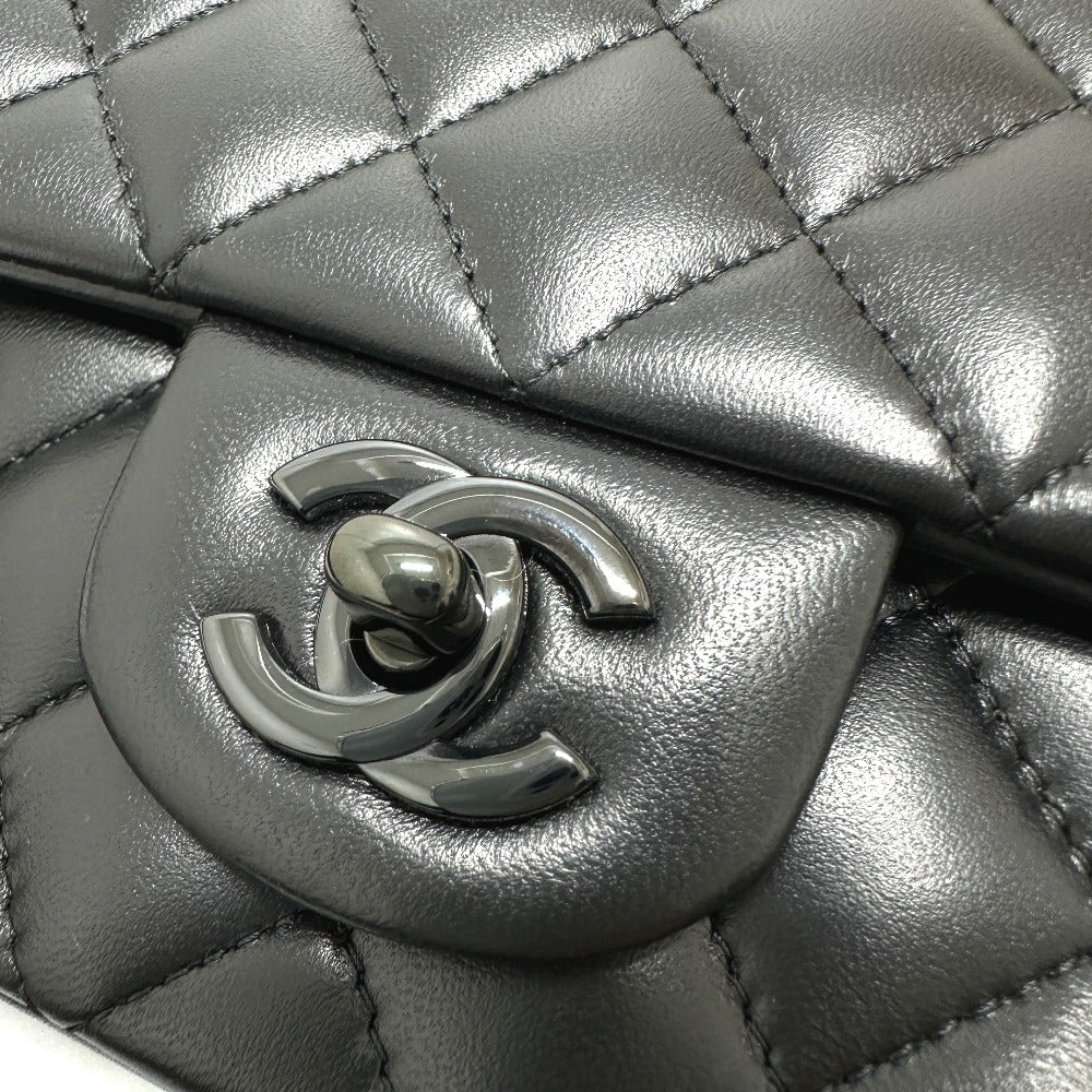 CHANEL マトラッセ 20 マトラッセ20 キルティング CC ココマーク トップハンドル ソーブラック ミニフラップ 2WAYバッグ ショルダーバッグ ハンドバッグ ラムスキン レディース ブラック