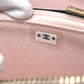CHANEL AP4658 Coco Mark Zip Coin Purse Long Wallet in Caviar Leather, Women's, Pink