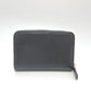 CHANEL AP4658 Coco Mark Zip Coin Purse Long Wallet Caviar Leather Women's Black