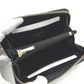 CHANEL AP4658 Coco Mark Zip Coin Purse Long Wallet Caviar Leather Women's Black