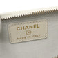 CHANEL AP4661 Cruise Collection CC Mark CC Logo Wallet Coin Compartment coin purse Fragment Case Zip Compact Wallet Card Case Caviar Leather White Used