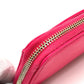 CHANEL AP4661 クルーズ コレクション フラグメントケース ジップ コンパクトウォレット カードケース ウォレット 財布 コインケース キャビアスキン レディース ピンク