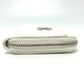 CHANEL Matelasse CC Mark Fragment Case Card Case Mini Wallet coin purse Caviar Leather White/SilverHardware Used