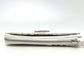 CHANEL Matelasse CC Mark Fragment Case Card Case Mini Wallet coin purse Caviar Leather White/SilverHardware Used