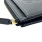 CHANEL AP4661 CC Mark Cruise Collection Fragment Case Zip Wallet Card Case Caviar Leather Black/GoldHardware Used