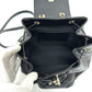 CHANEL AS3530 CC Mark Turnlock Mini backpack Backpack Grain Calfskin Leather Black Used
