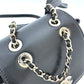 CHANEL AS3530 CC Mark Turnlock Mini backpack Backpack Grain Calfskin Leather Black Used