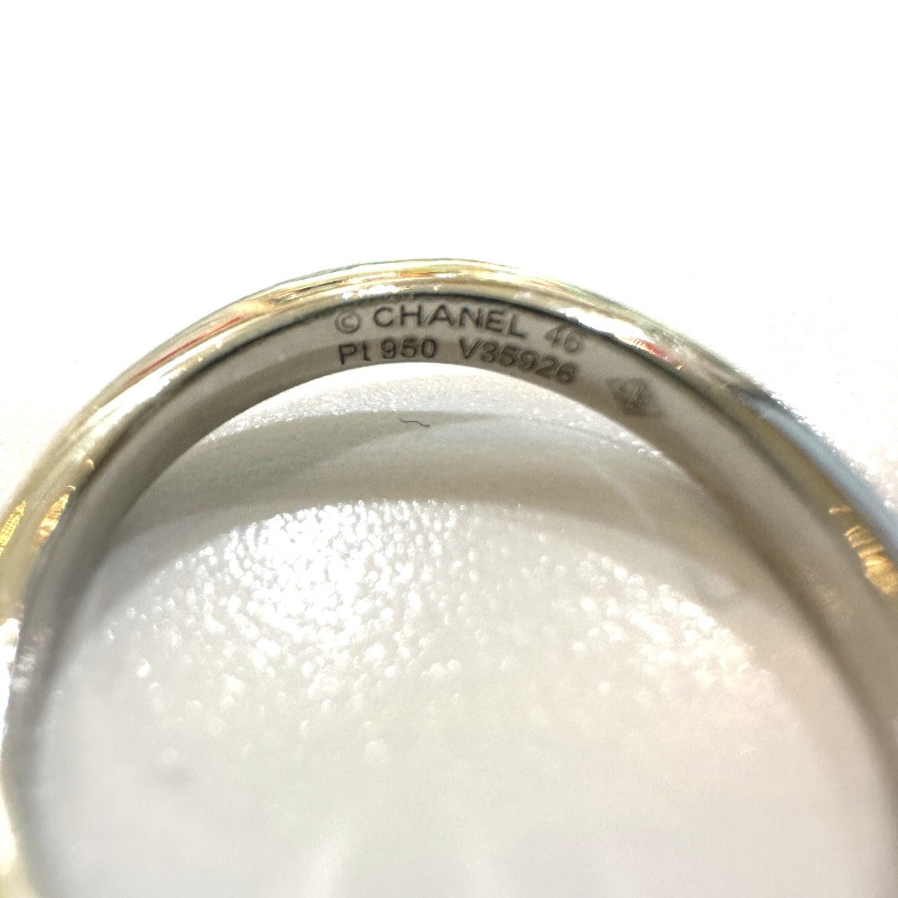 CHANEL Pt950 リュバンドゥシャネル フルダイヤ エタニティ ダイヤ 宝石 アクセサリー リング・指輪 Pt950 レディース シルバー