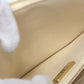 CHANEL AP4653 Metiers d'Art Collection Coco Mark Bag Chain Wallet Diagonal Shoulder Bag Caviar Skin Ladies Cream White White