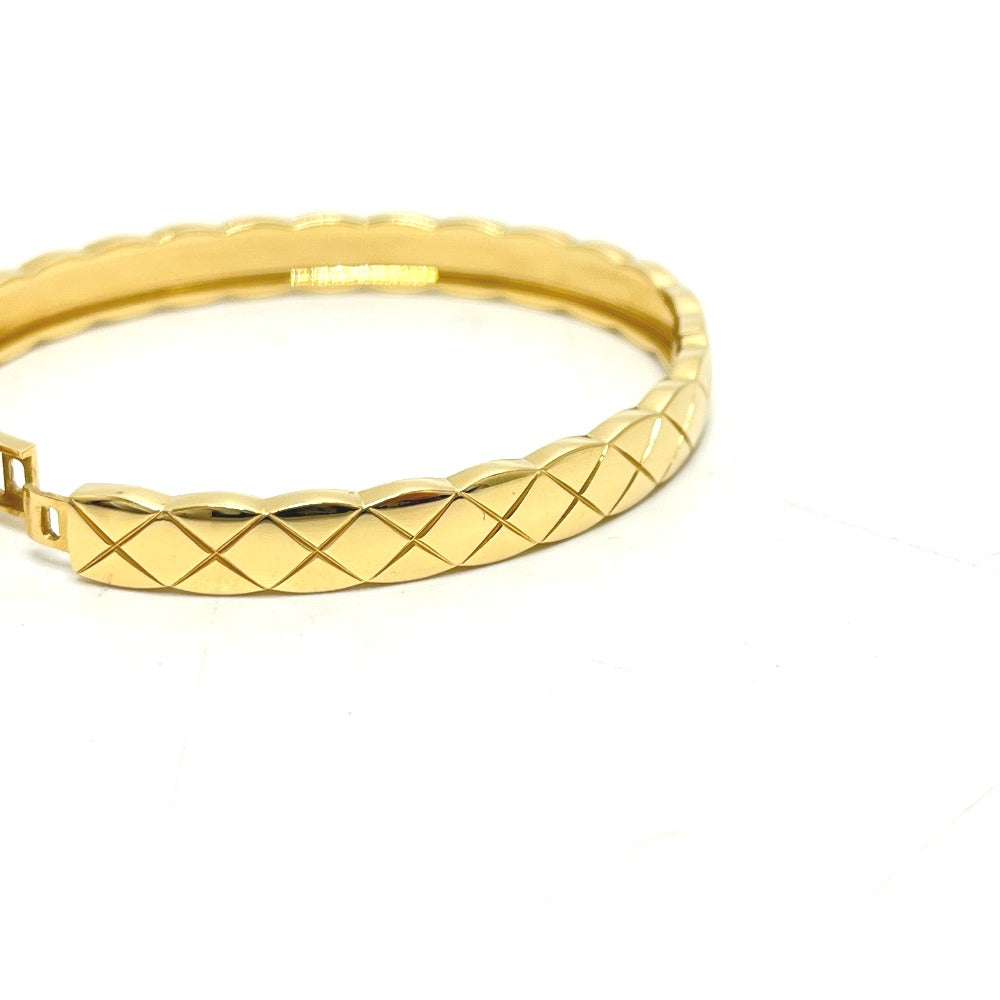 CHANEL J11140S ココクラッシュ コレクション ダイヤ ラージ アクセサリー ブレスレット K18YG レディース ゴールド
