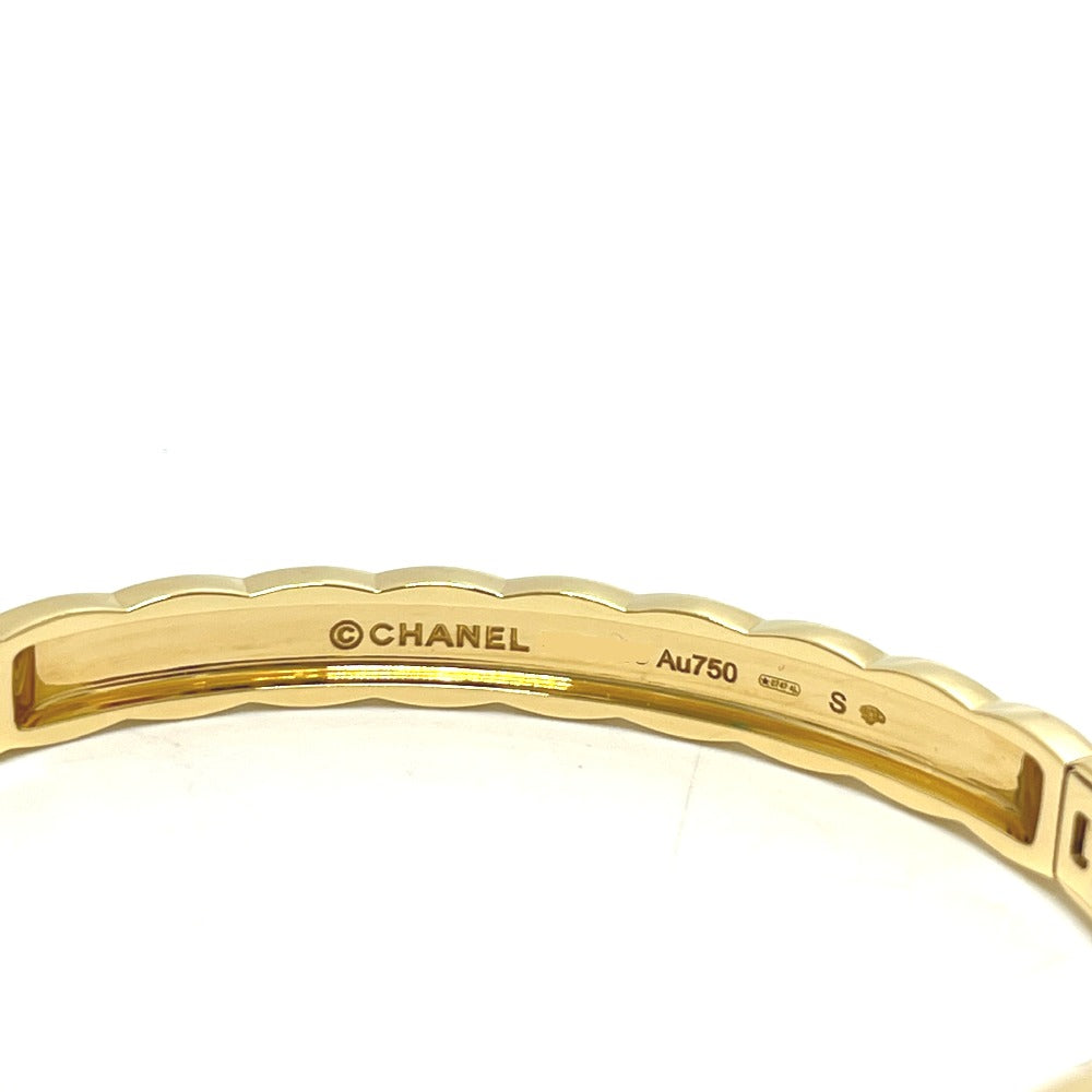 CHANEL J11140S ココクラッシュ コレクション ダイヤ ラージ アクセサリー ブレスレット K18YG レディース ゴールド