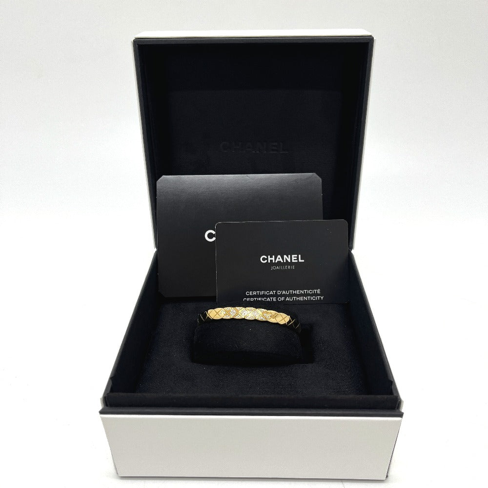CHANEL J11140S ココクラッシュ コレクション ダイヤ ラージ アクセサリー ブレスレット K18YG レディース ゴールド