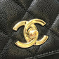 CHANEL A93749 ビジネス アフィニティ 2WAY カバン ショルダーバッグ キャビアスキン レディース ブラック