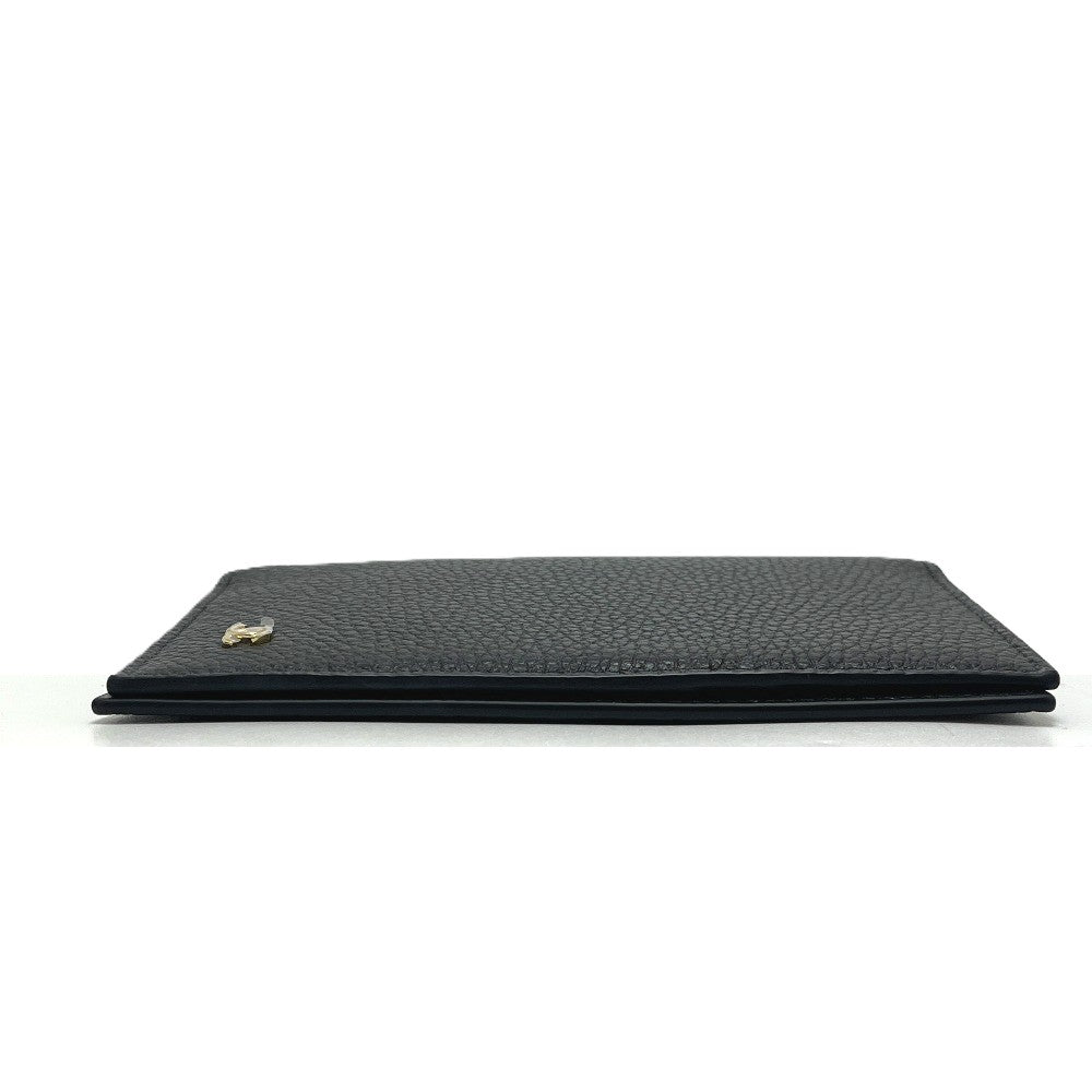 CHANEL AP5262 Coco Mark Classic Small Leather Card Case Pass Case Passport Holder for Women Black