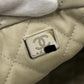 CHANEL AS3260 Chanel 22 Small Coco Mark Bag Shoulder Bag Silver Hardware Calfskin Women's Gray
