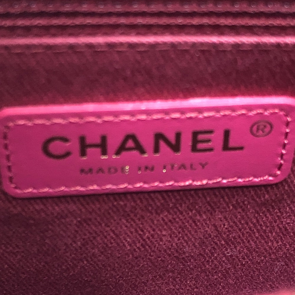 CHANEL A92991 Matelasse Coco Handle 29 2WAY Bag Shoulder Bag Chain Handbag Caviar Skin Women's Red