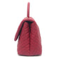 CHANEL A92991 Matelasse Coco Handle 29 2WAY Bag Shoulder Bag Chain Handbag Caviar Skin Women's Red