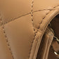 CHANEL AP0250 マトラッセ ココマーク クラシック チェーンウォレット カバン ショルダーバッグ ラムスキン レディース ベージュ