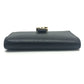 CHANEL AP5330 CC Mark Passport cover, travel case, small items passport case Leather Black Used
