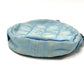 CHANEL Sport Round Strap Pouch Nylon Women's Blue