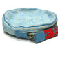 CHANEL Sport Round Strap Pouch Nylon Women's Blue