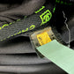 CHANEL Sport Line Logo Zip-Up Backpack in Nylon, Women's, Black and Neon Yellow