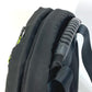 CHANEL Sport Line Logo Zip-Up Backpack in Nylon, Women's, Black and Neon Yellow