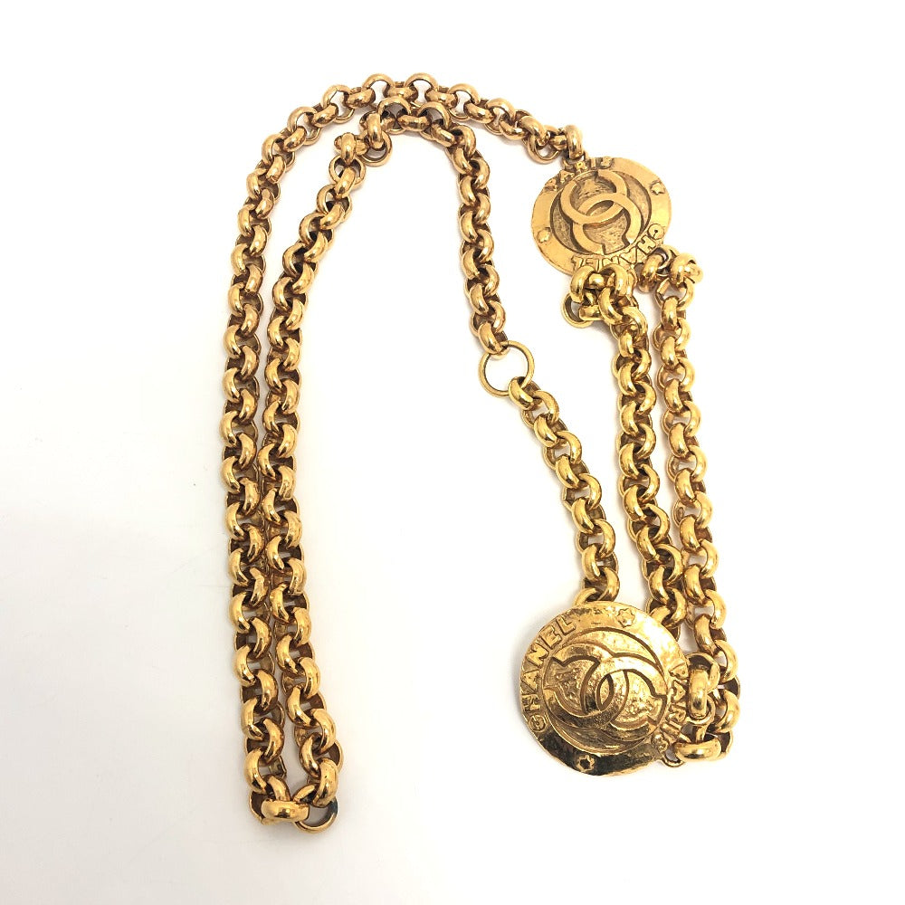 CHANEL ココマーク ロゴ ズボン用ベルト ベルト メタル レディース ゴールド - brandshop-reference