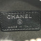 CHANEL 不明 カメリア CC ココマーク ロゴ 斜め掛け カバン ラウンド ミニ ショルダーバッグ レザー レディース グレー