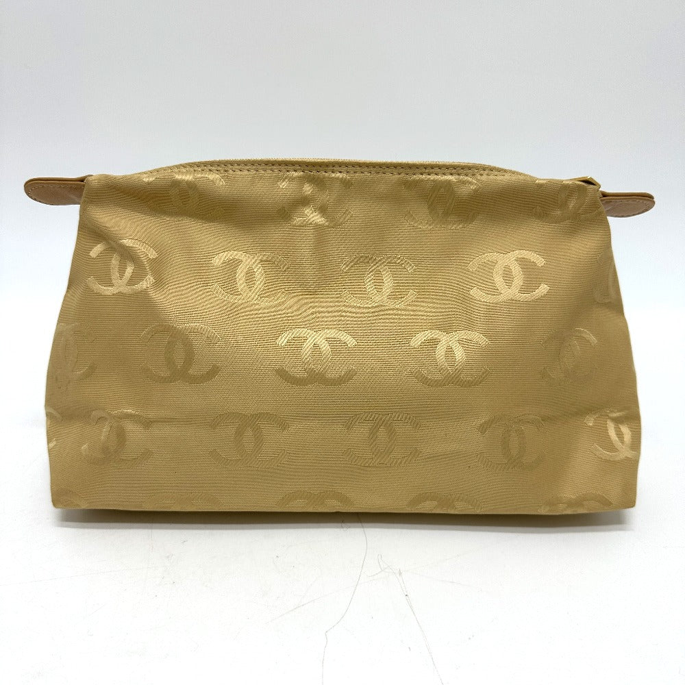 CHANEL Wild Stitch Tote Bag with Pouch, Calfskin, Beige