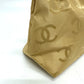 CHANEL Wild Stitch Tote Bag with Pouch, Calfskin, Beige