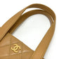 CHANEL Wild Stitch Tote Bag with Pouch, Calfskin, Beige