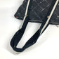 CHANEL 旧トラベルライン ペットバッグ 肩掛け カバン ショルダーバッグ 肩掛け ボストンバッグ ナイロン ユニセックス ブラック