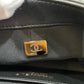 CHANEL AS3393 CC Coco Mark Matelasse Chain Shoulder Bag in Lambskin, Black