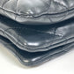 CHANEL AS3393 CC Coco Mark Matelasse Chain Shoulder Bag in Lambskin, Black