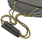 CHANEL ヴィンテージ マトラッセ キルティング CC ココマーク チェーンバッグ カバン ショルダーバッグ ラムスキン レディース ブラック