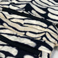 CHANEL Sport Zebra Print Crossbody Messenger Bag Shoulder Bag Nylon Women's Black