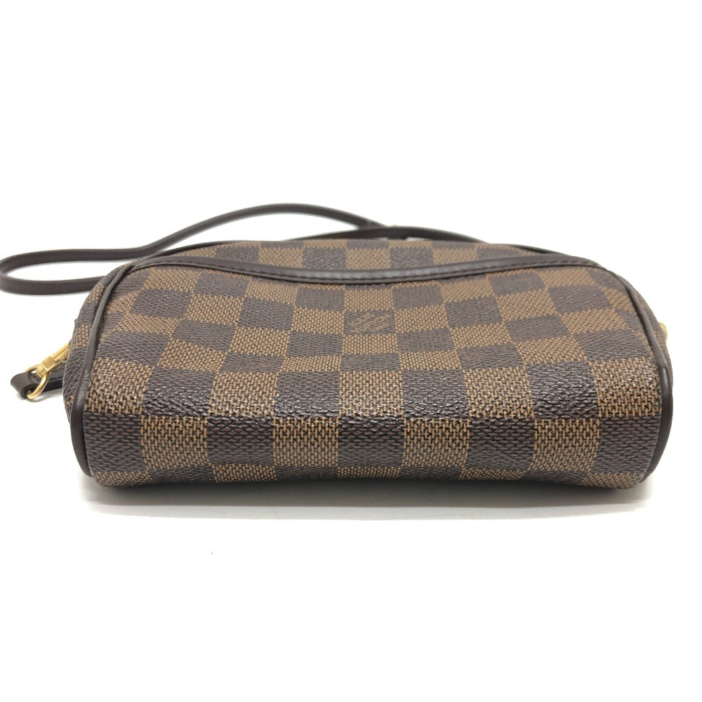 LOUIS VUITTON N51296 Pochette Ipanema Shoulder Bag, Crossbody Bag, Damier Canvas, Ebene, Brown, Women's