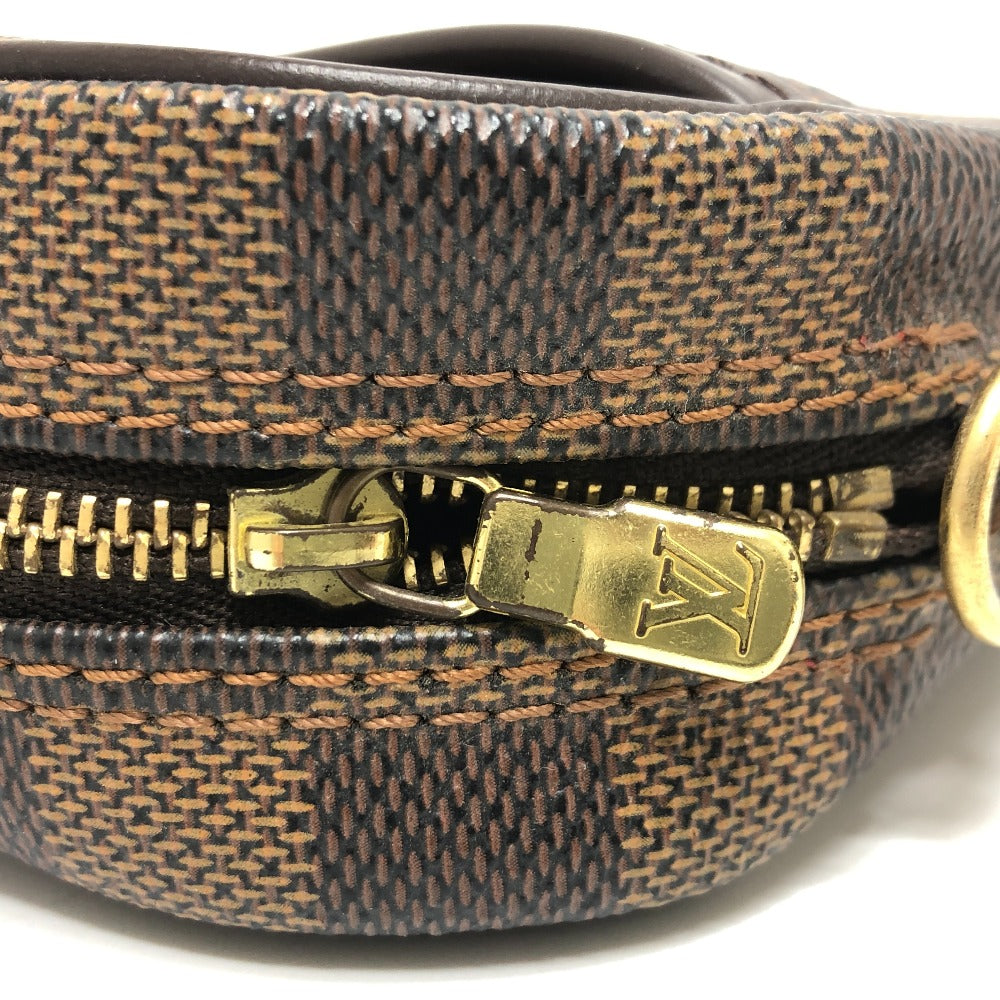 LOUIS VUITTON N51296 Pochette Ipanema Shoulder Bag, Crossbody Bag, Damier Canvas, Ebene, Brown, Women's