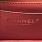 CHANEL Mini Matelasse 20 Single Chain Bag SilverHardware Shoulder Bag Lambskin Leather pink Used