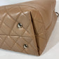 CHANEL CC ココマーク 2WAYバッグ カバン ショルダーバッグ 肩掛け トートバッグ キャビアスキン レディース ベージュ - brandshop-reference
